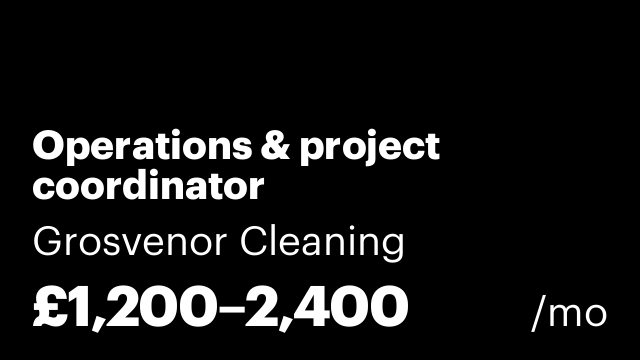 Operations & project coordinator