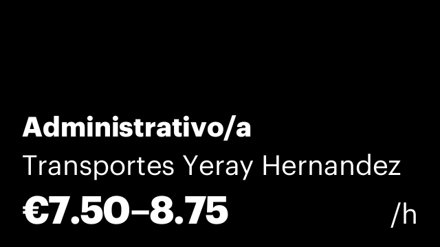 Administrativo/a