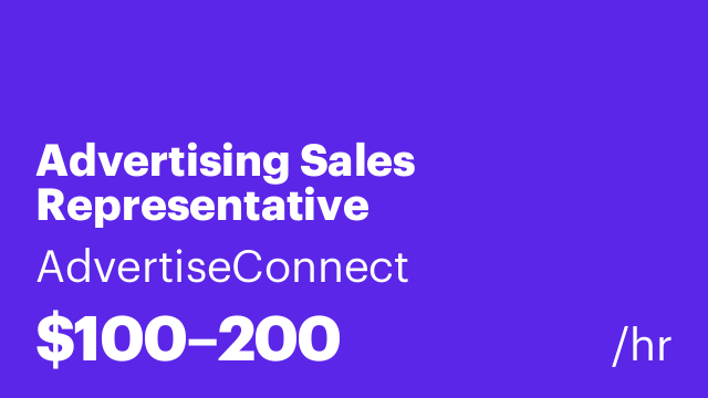 Advertising Sales Representative