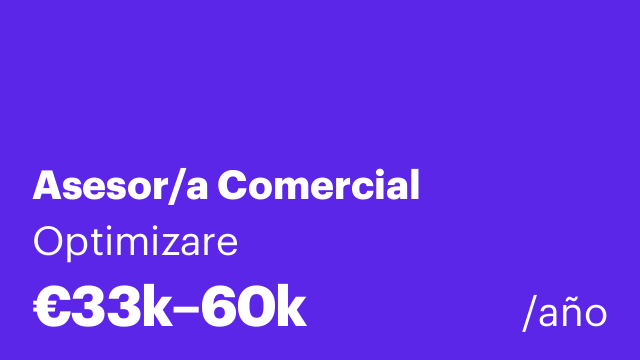 Asesor/a Comercial