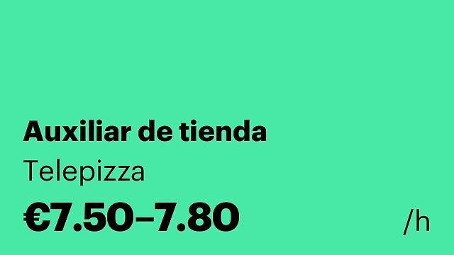 Auxiliar de tienda