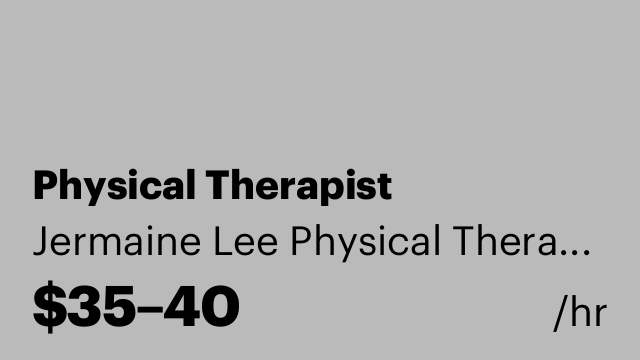 Physical Therapist