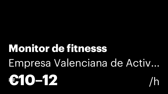 Monitor de fitnesss