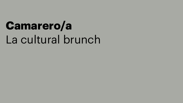 Camarero/a