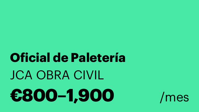 Oficial de Paletería