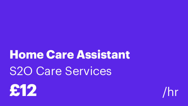 Home Care Assistant