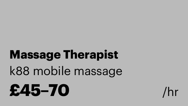 Massage Therapist