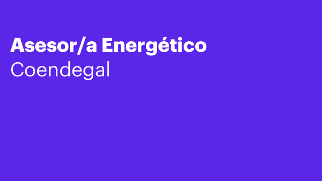 Asesor/a Energético