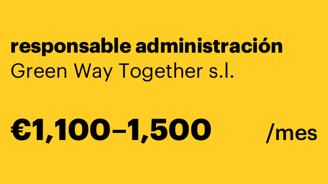 responsable administración
