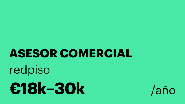 ASESOR COMERCIAL