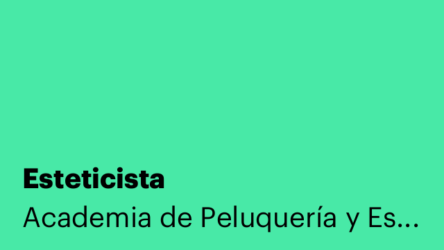 Esteticista
