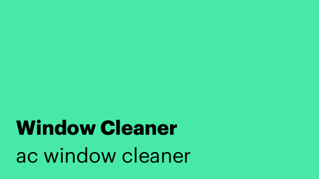 Window Cleaner