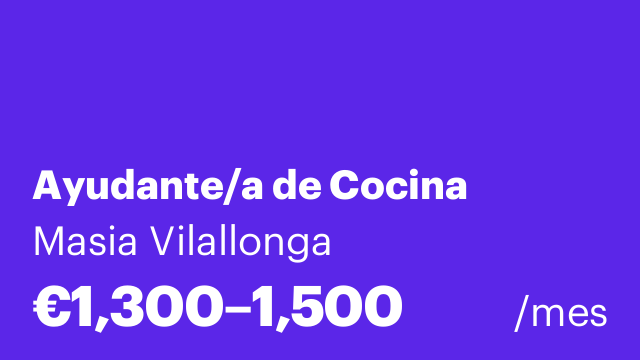 Ayudante/a de Cocina