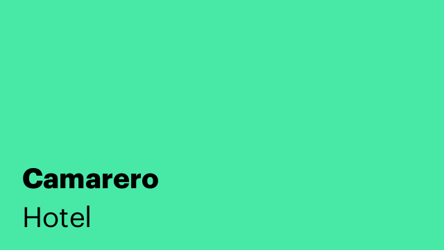 Camarero