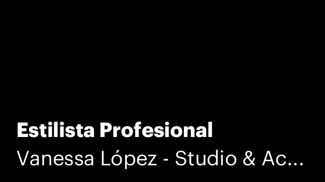 Estilista Profesional