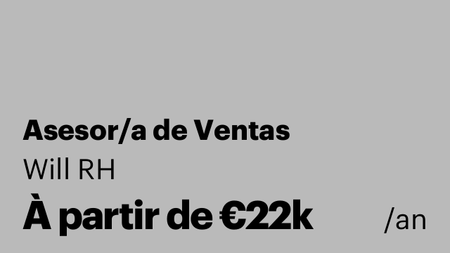 Asesor/a de Ventas
