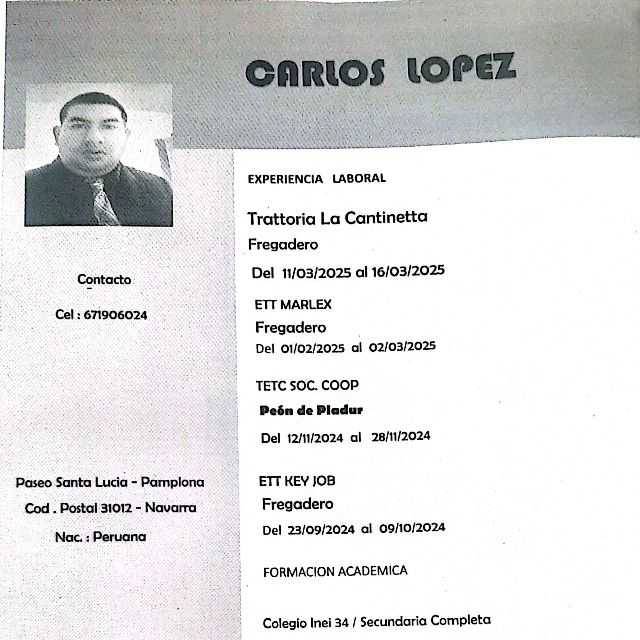 Candidate avatar