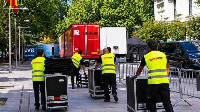 MOZO/A CARGA Y DESCARGA-AUX. DE MONTAJE PARA  EVENTO - ARGANDA DEL REY