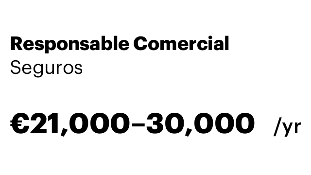 Responsable Comercial