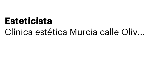 Esteticista