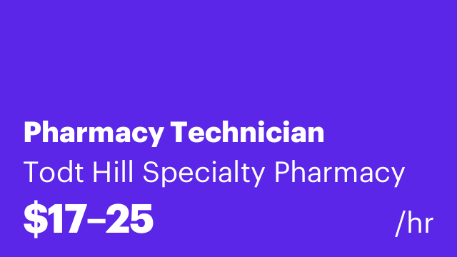 Pharmacy Technician