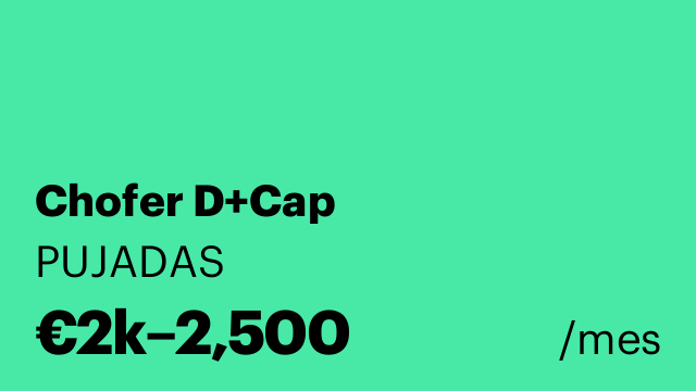 Chofer D+Cap