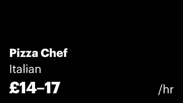 Pizza Chef