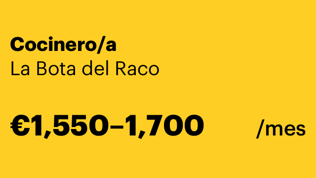 Cocinero/a