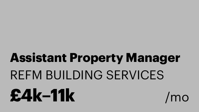 Assistant Property Manager