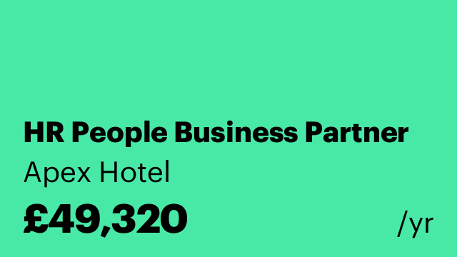 HR People Business Partner