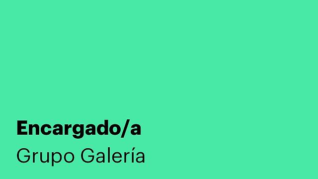 Encargado/a