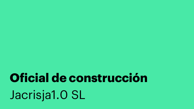 Oficial de construcción
