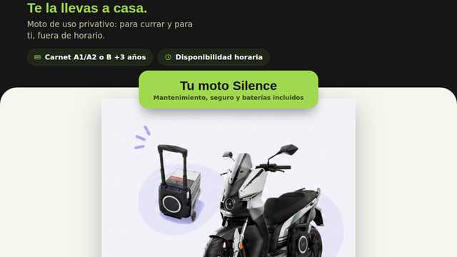 Reparte en Madrid con moto de empresa y llévatela a casa 🛵⚡
