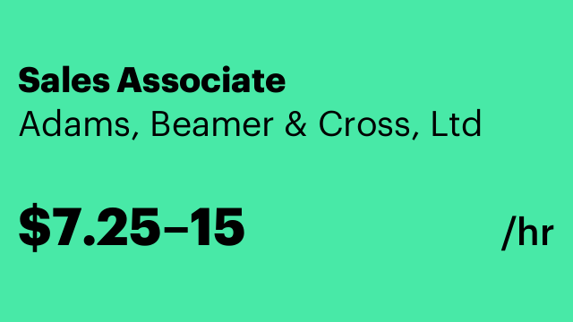 Sales Associate