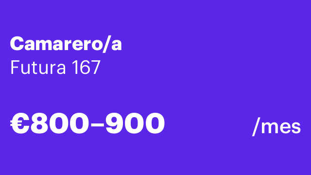 Camarero/a