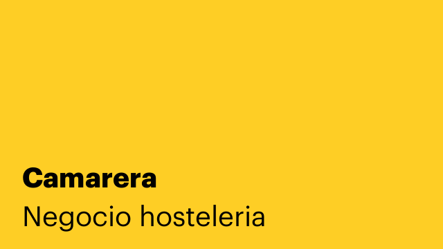 Camarera
