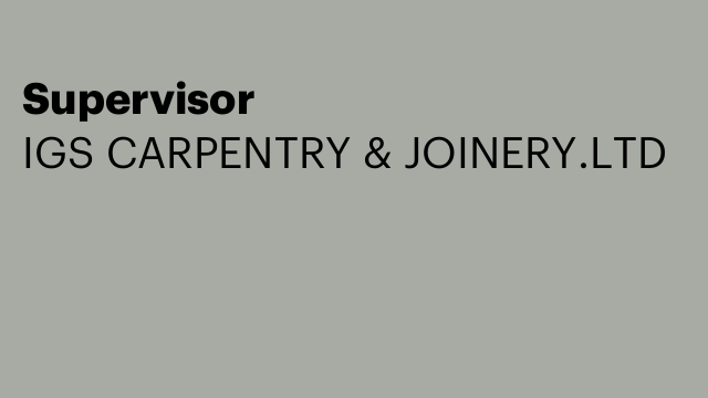 Supervisor