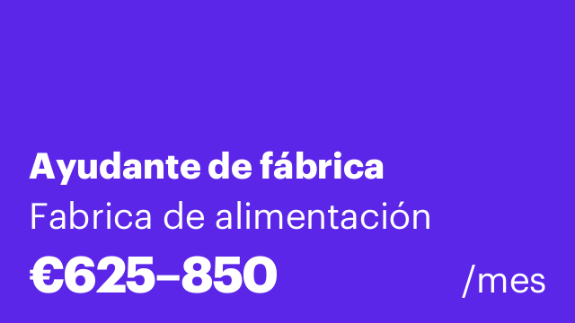 Ayudante de fábrica