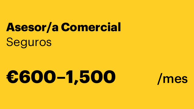 Asesor/a Comercial