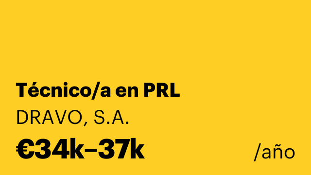 Técnico/a en PRL