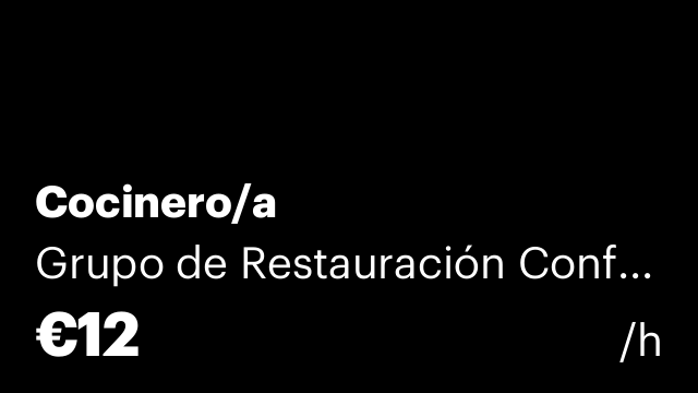 Cocinero/a