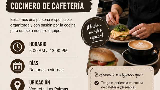 Cocinero/a Planchista