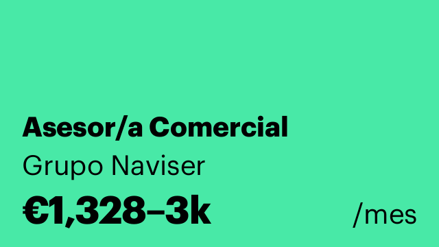 Asesor/a Comercial