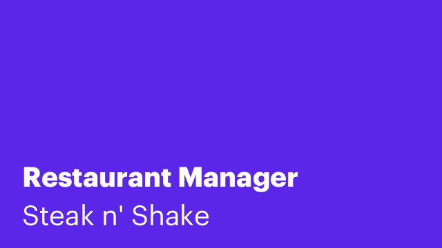 Restaurant Manager