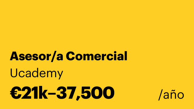 Asesor/a Comercial