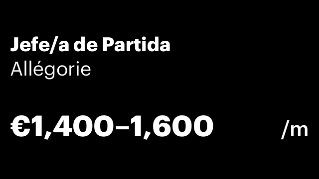 Jefe/a de Partida