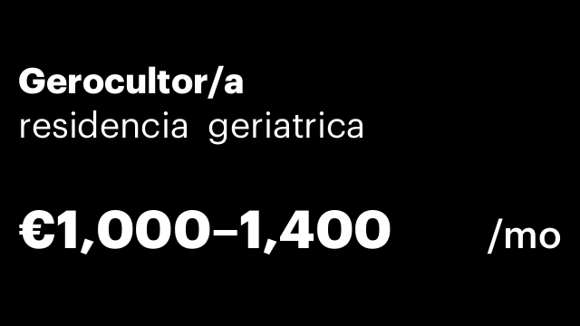 Gerocultor/a
