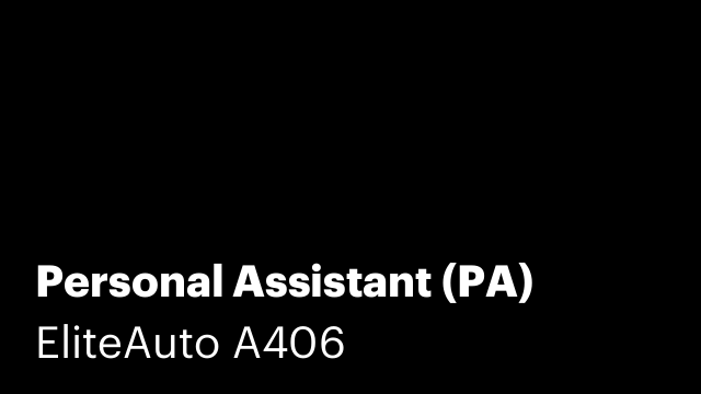 Personal Assistant (PA)