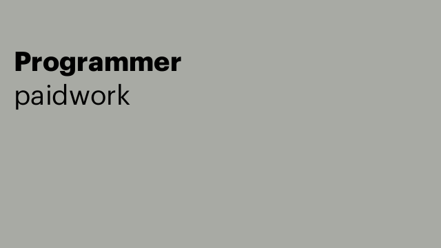 Programmer