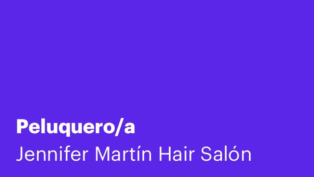 Peluquero/a